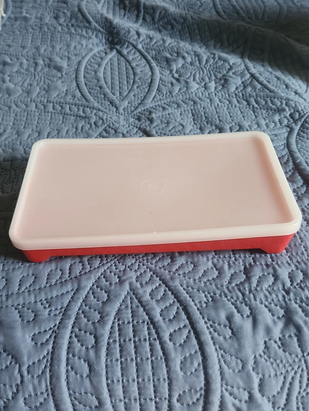Vintage Tupperware 1292 Small Marinade Container/Meat Keeper